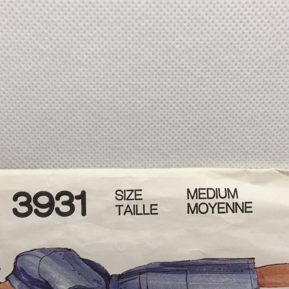 McCall’s 3931 Vintage Sewing Pattern Unisex Robe Size Medium 1988 Vintage UNCUT - Picture 3 of 10